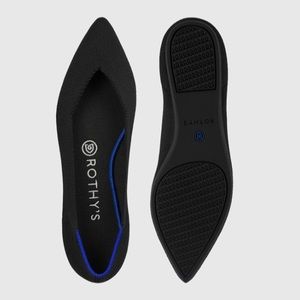 Rothy’s Size 6 Black Pointed Flat